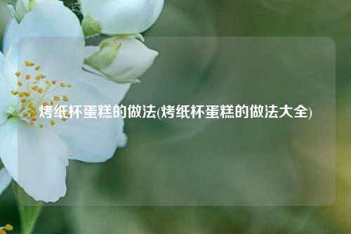 烤纸杯蛋糕的做法(烤纸杯蛋糕的做法大全)